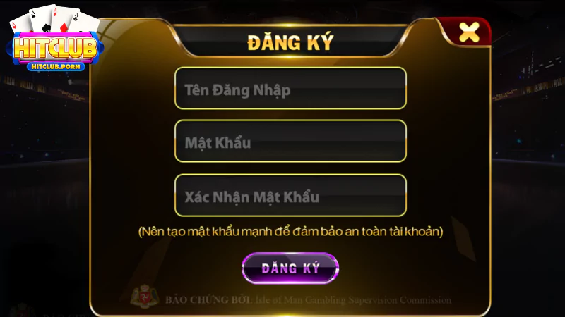Điều khoản tạo tài khoản tại HITCLUB